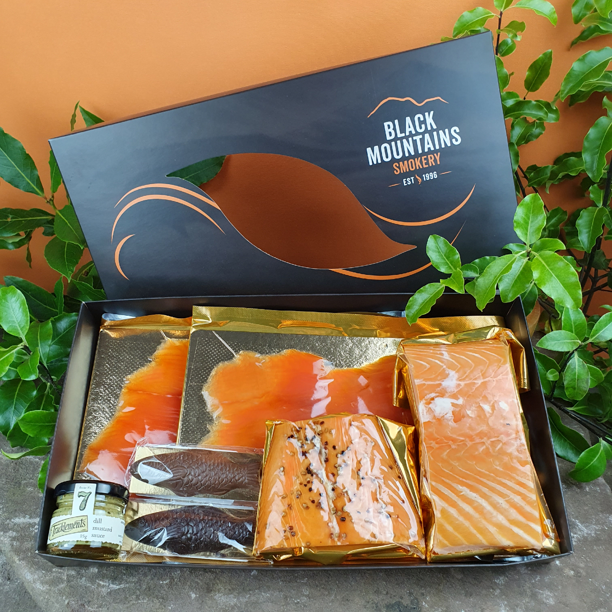 Little Salmon Gift Box Hamper Little Salmon Gift Box Hamper