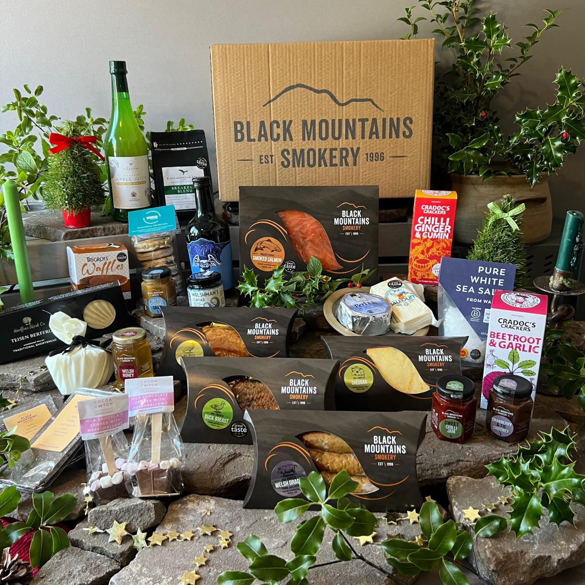 Christmas Cwtch Hamper Luxury Christmas Cwtch Hamper Luxury