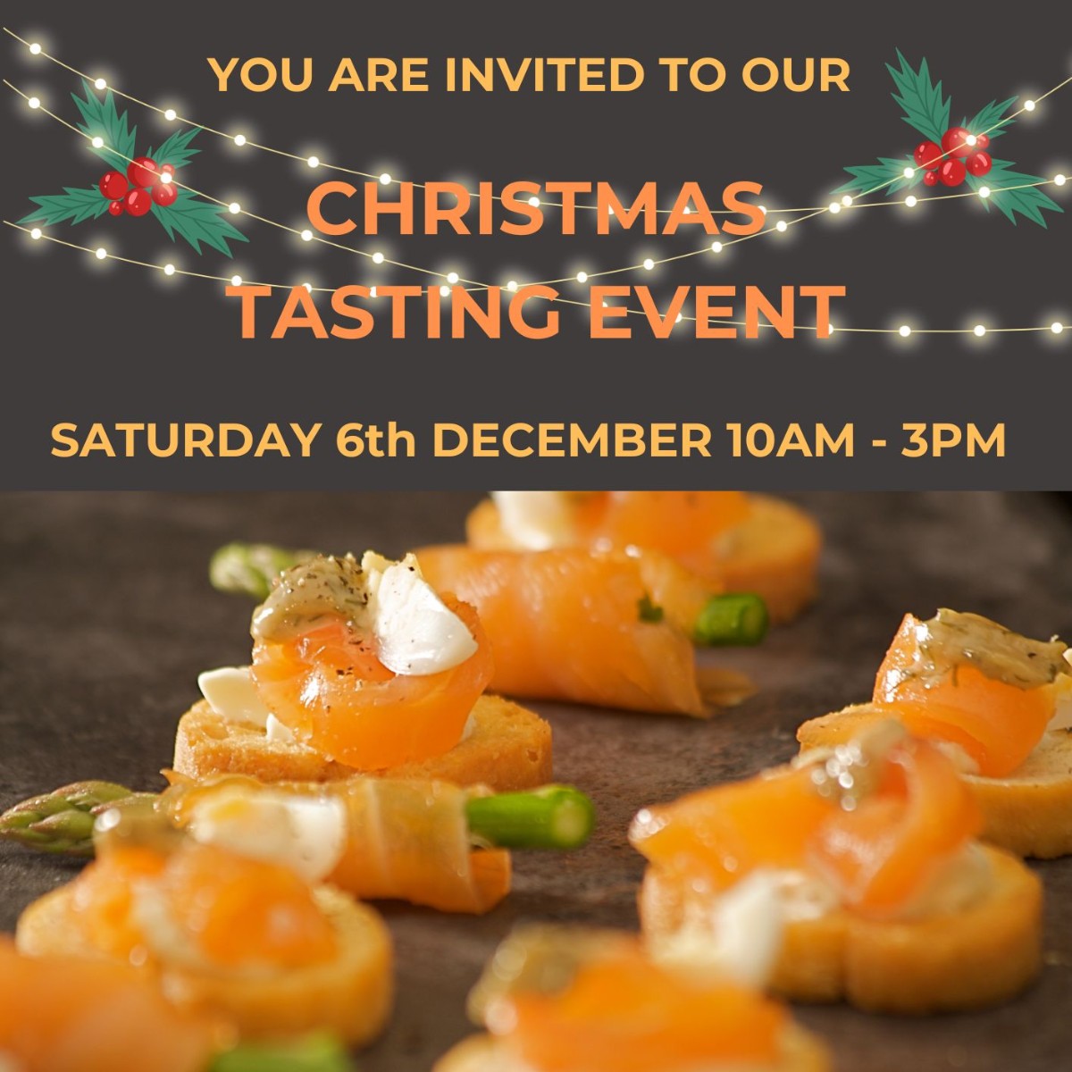 Christmas Tasting Event 2025 Christmas Tasting Event 2025