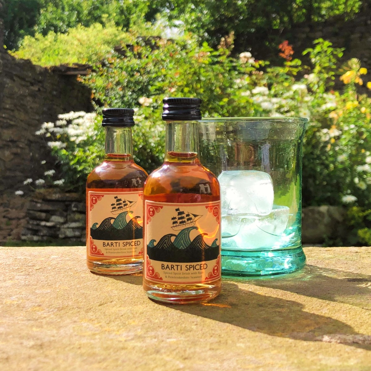Barti Ddu Welsh Spiced Seaweed Rum Miniature Barti Ddu Welsh Spiced Seaweed Rum Miniature