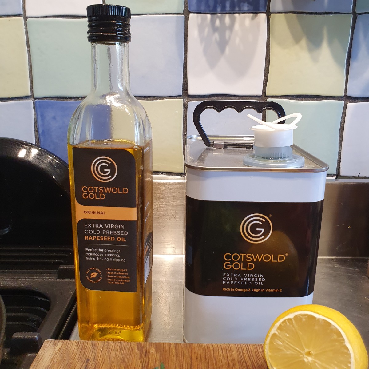 Rapeseed Oil Kitchen Cotswold Gold