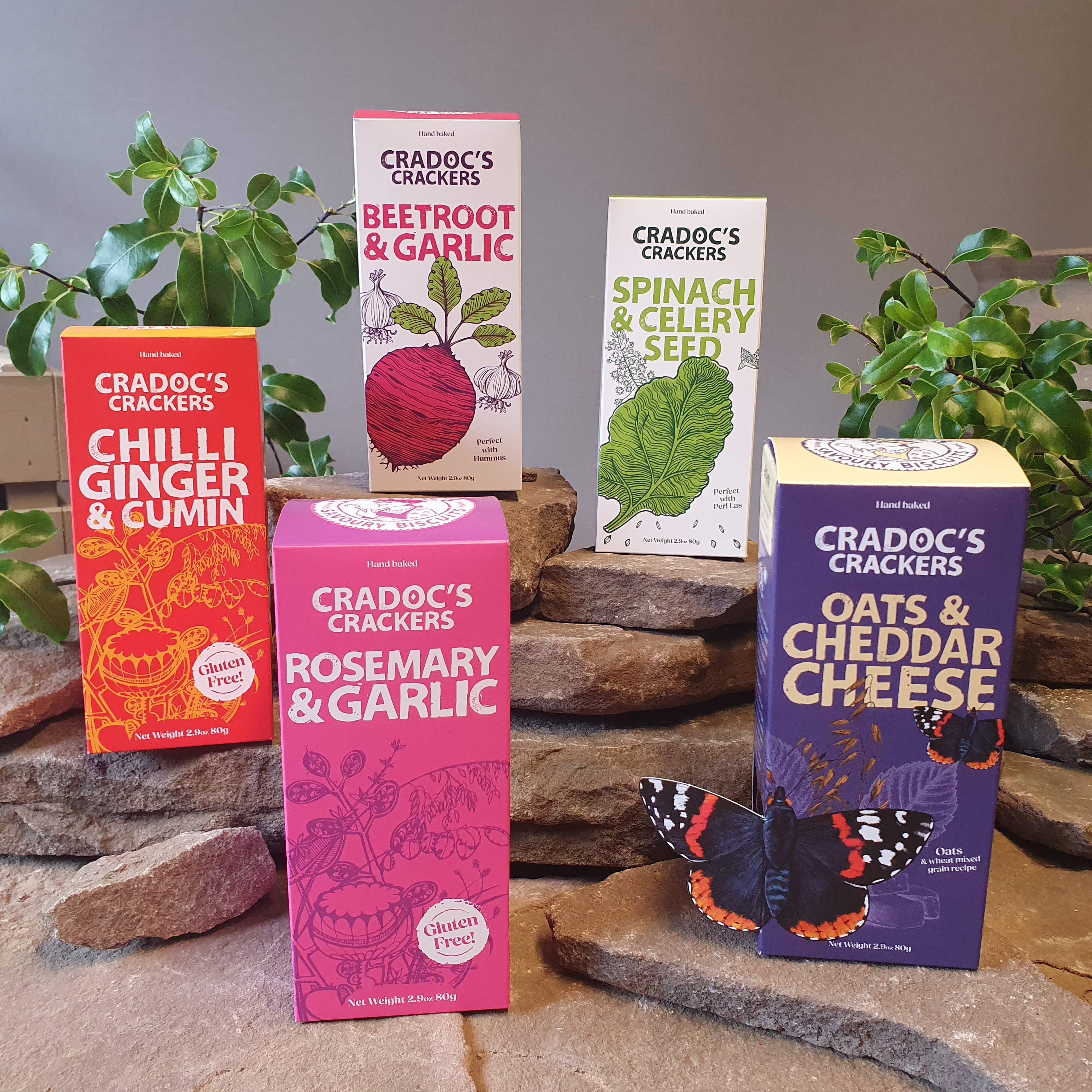 Cradocs Vegetable Crackers Group